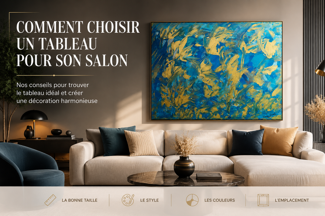 Comment choisir un tableau pour son salon